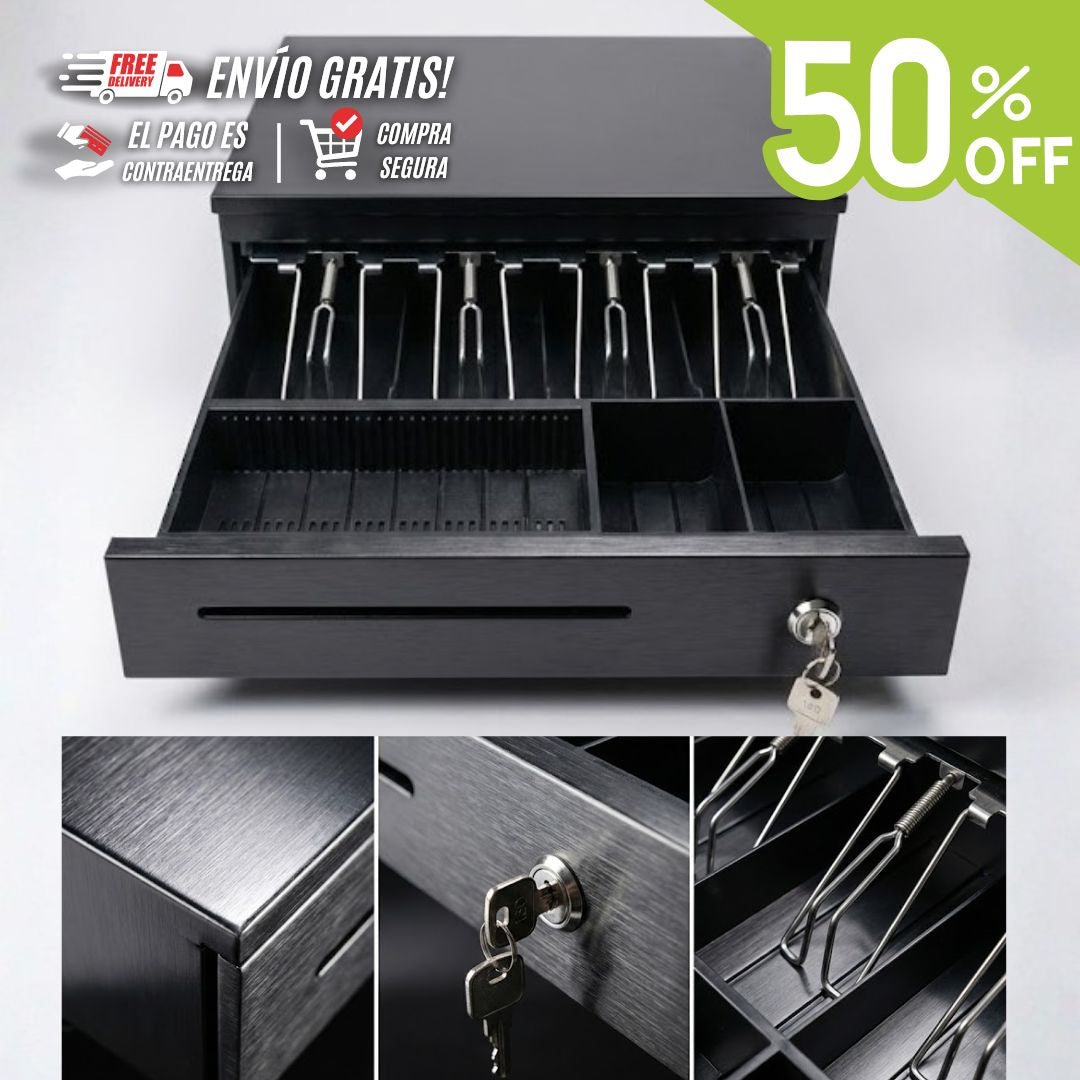 Caja de Seguridad de Efectivo para Negocios y Hogar