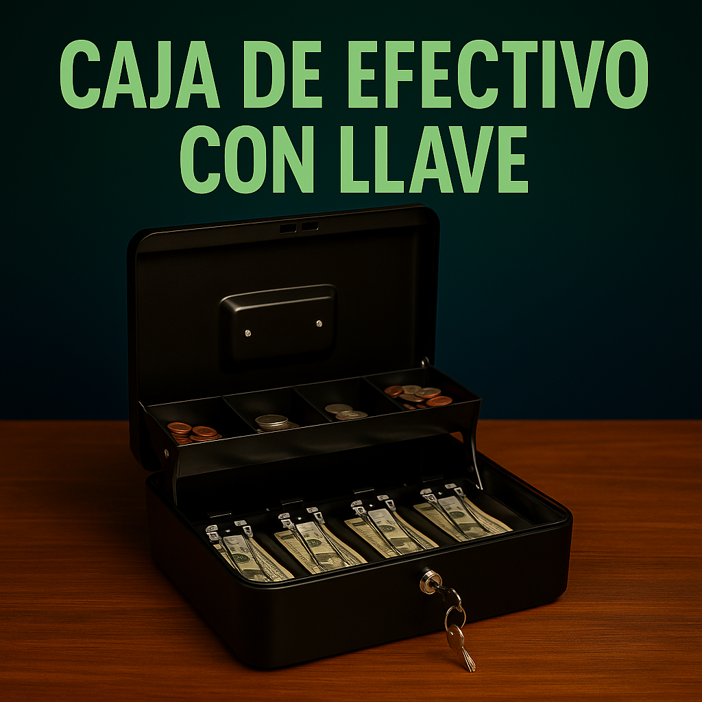 Caja Para Efectivo Con Llave