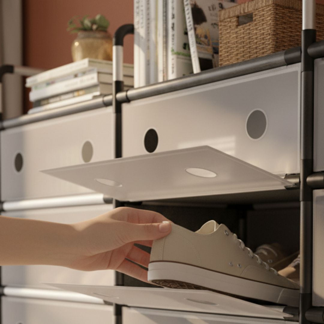 Zapatero Modular 3 columnas 18 compartimientos