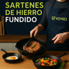 Juego X3 Sartenes de Hierro Fundido Originales