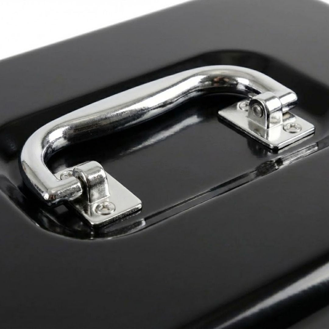 Caja de almacenamiento de efectivo con cerradura